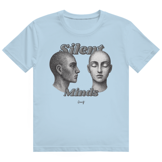 "SILENT MINDS" HEAVY COTTON T-SHIRT