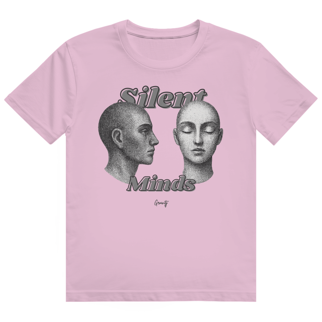 "SILENT MINDS" HEAVY COTTON T-SHIRT