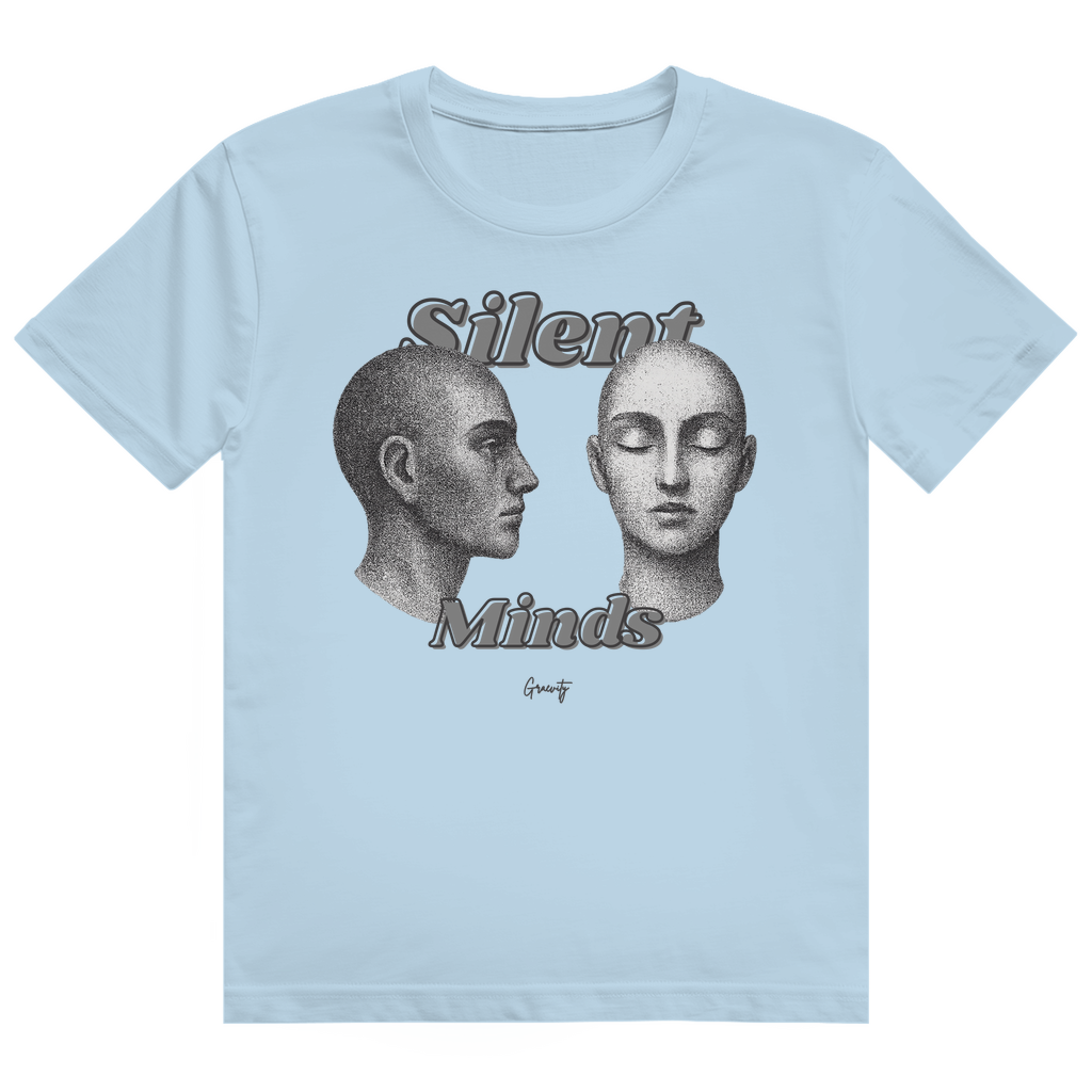 "SILENT MINDS" HEAVY COTTON T-SHIRT