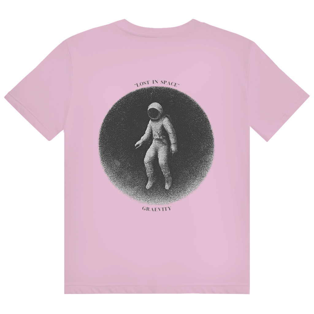 "LOST IN SPACE" HEAVY COTTON T-SHIRT