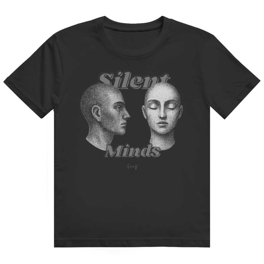 "SILENT MINDS" HEAVY COTTON T-SHIRT