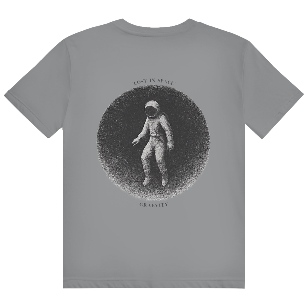 "LOST IN SPACE" HEAVY COTTON T-SHIRT