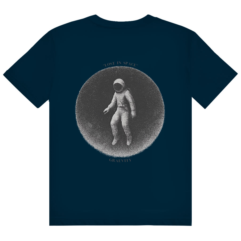 "LOST IN SPACE" HEAVY COTTON T-SHIRT