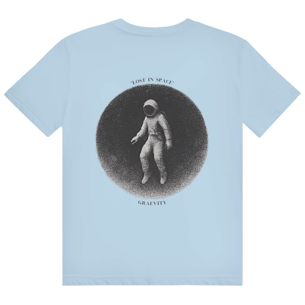 "LOST IN SPACE" HEAVY COTTON T-SHIRT